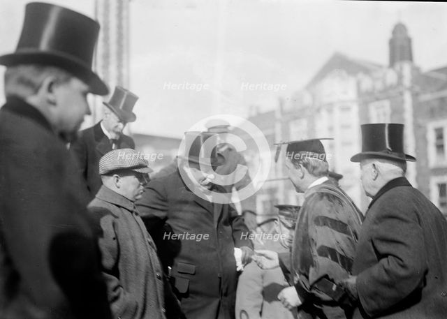 Taft and Dr. Finley, 1912. Creator: Bain News Service.