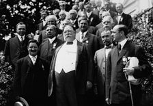Taft and Notification Comm. at Wh. House, between c1910 and c1915. Creator: Bain News Service