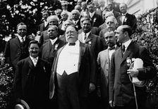 Taft and Notification Comm. at Wh. House, between c1910 and c1915. Creator: Bain News Service
