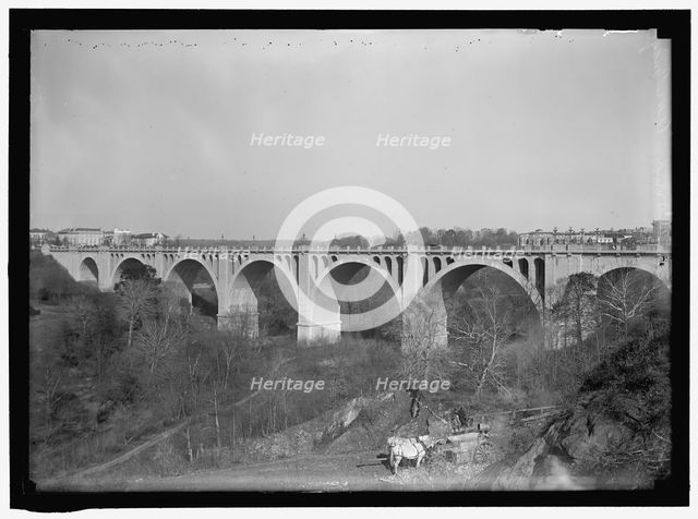 Taft Memorial Bridge, Rock Creek Park, between 1911 and 1920. Creator: Harris & Ewing.