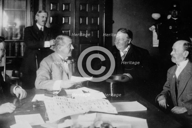 Taft registering, between c1910 and c1915. Creator: Bain News Service.