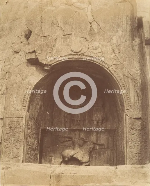 [Tag-e bustan, Kermanshah, Kurdestan], 1840s-60s. Creator: Possibly by Luigi Pesce.
