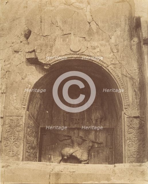 [Tag-e bustan, Kermanshah, Kurdestan], 1840s-60s. Creator: Possibly by Luigi Pesce.
