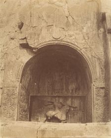 [Tag-e bustan, Kermanshah, Kurdestan], 1840s-60s. Creator: Possibly by Luigi Pesce