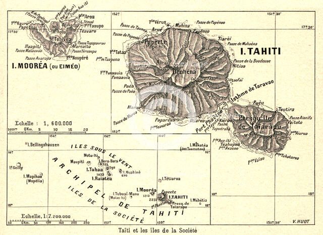 ''Tahiti et les iles de la Societe; Les Terres Du Pacifique', 1914. Creator: Unknown.