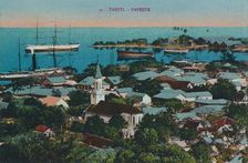 Tahiti. Papeete c1920