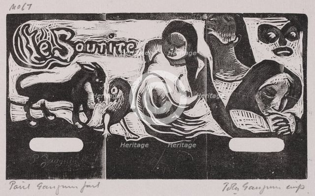 Tahitian and Noa Noa Series. Creator: Paul Gauguin (French, 1848-1903).