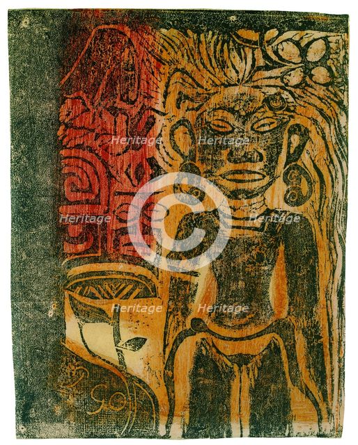 Tahitian Idol, 1894-1895.