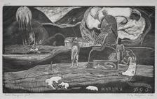 Tahitian Series: Worship. Creator: Paul Gauguin (French, 1848-1903)