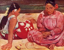 Tahitian Women 1936. Artist: Paul Gauguin
