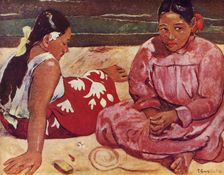 Tahitian Women 1936. Artist: Paul Gauguin