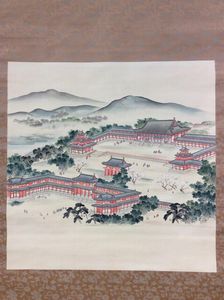 Tai Kyokuden Temple in Kyoto; Built in 1895, ca. 1895-1900