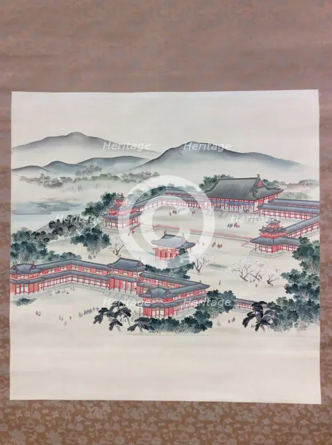 Tai Kyokuden Temple in Kyoto; Built in 1895, ca. 1895-1900.