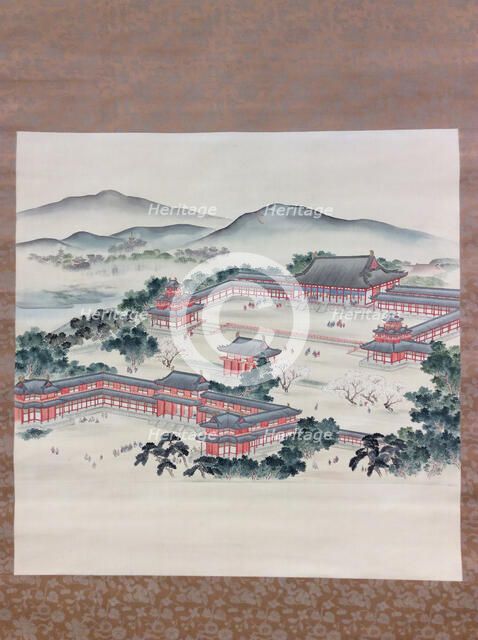 Tai Kyokuden Temple in Kyoto; Built in 1895, ca. 1895-1900.