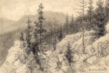 Taiga of the Ural Mountains near Zlatoust, 1904. Creator: Boris Vasilievich Smirnov