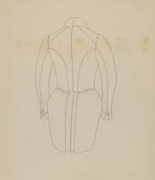 Tail Coat, c. 1937. Creator: Mae A. Clarke