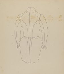 Tail Coat, c. 1937. Creator: Mae A. Clarke