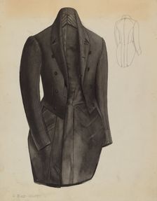 Tail Coat, c. 1937. Creator: Creighton Kay-Scott