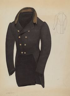 Tail Coat, c. 1937. Creator: Creighton Kay-Scott