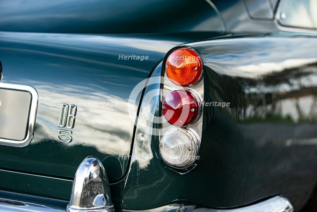 Tail lights of a 1965 Aston Martin DB5. Creator: Unknown.