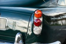 Tail lights of a 1965 Aston Martin DB5. Creator: Unknown