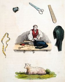 Tailor, c1845. Creator: Unknown