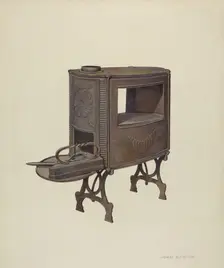 Tailor's Stove, c. 1939. Creator: John Bodine