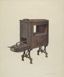 Tailor's Stove, c. 1939. Creator: John Bodine