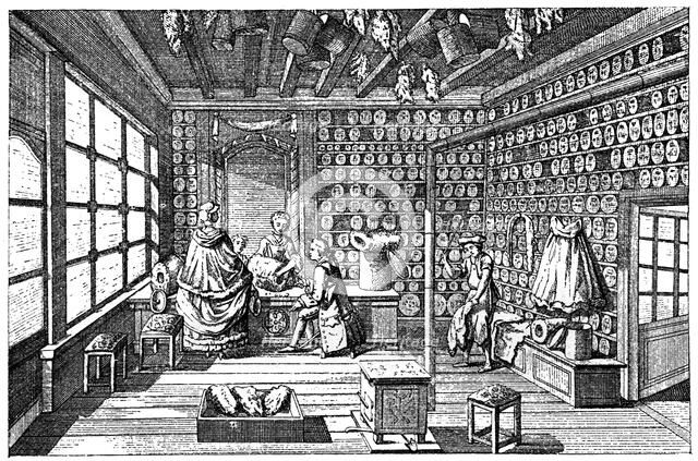 Tailor's Shop, (1885). Artist: Unknown