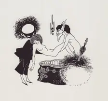 Tailpiece, 1893. Creator: Aubrey Beardsley