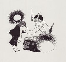Tailpiece, 1893. Creator: Aubrey Beardsley