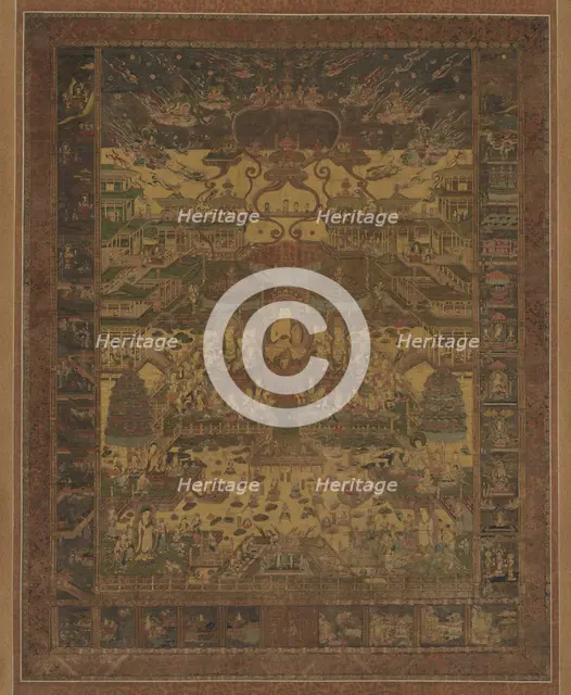 Taima Mandala, 14th century. Creator: Unknown.