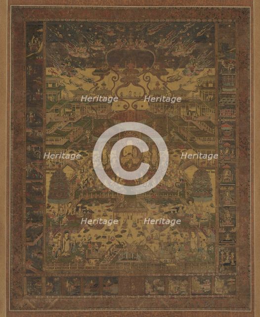 Taima Mandala, 14th century. Creator: Unknown.