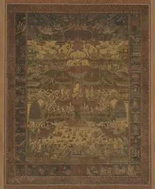 Taima Mandala, 14th century. Creator: Unknown