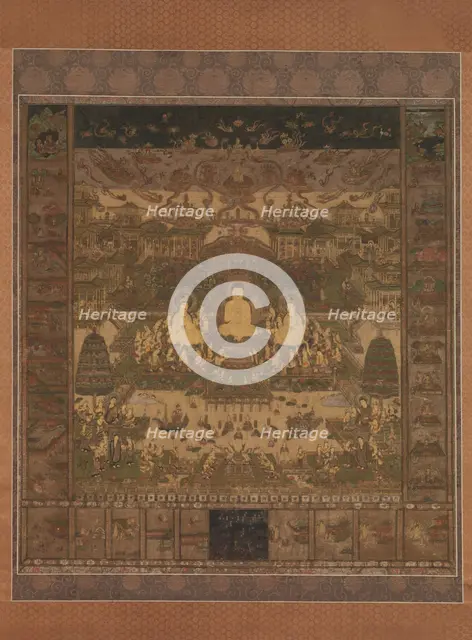 Taima Mandala, probably late 14th century. Creator: Unknown.