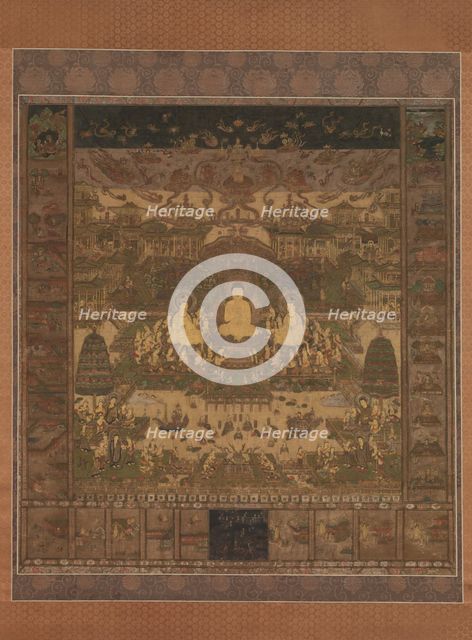 Taima Mandala, probably late 14th century. Creator: Unknown.