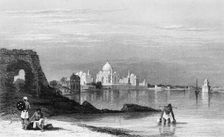 Taj Mahal, - Agra 1834. Creator: Samuel Prout