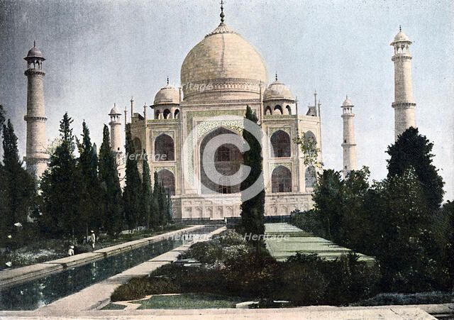 Taj Mahal, Agra, Uttar Pradesh, India, c1890. Artist: Unknown