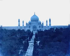 Taj Mahal and Gardens, ca. 1855. Creator: John Murray