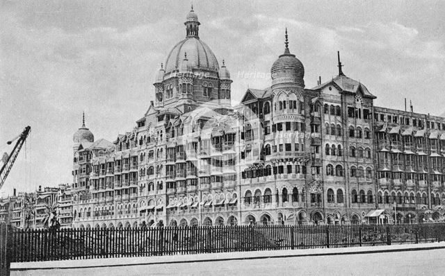 Taj Mahal Palace Hotel, Bombay, India, 20th century. Artist: Unknown
