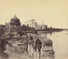Taj Agra, Late 1850s. Creator: John Murray