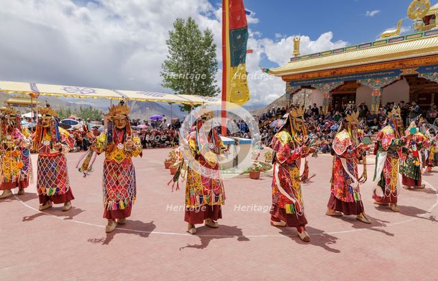 Tak Tok Festival, Tak Tok Gompa, Ladakh, India, 2023. Creator: Peter Thompson.