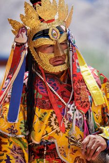 Tak Tok Festival, Tak Tok Gompa, Ladakh, India, 2023. Creator: Peter Thompson