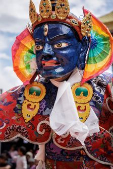Tak Tok Festival, Tak Tok Gompa, Ladakh, India, 2023. Creator: Peter Thompson