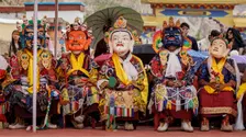 Tak Tok Festival, Tak Tok Gompa, Ladakh, India, 2023. Creator: Peter Thompson