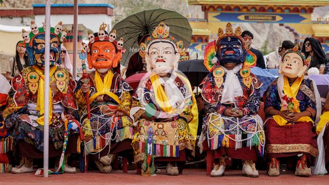 Tak Tok Festival, Tak Tok Gompa, Ladakh, India, 2023. Creator: Peter Thompson.