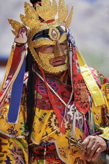 Tak Tok Festival, Tak Tok Gompa, Ladakh, India, 2023. Creator: Peter Thompson