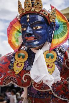 Tak Tok Festival, Tak Tok Gompa, Ladakh, India, 2023. Creator: Peter Thompson