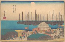 Takanawa no Zu, ca. 1841., ca. 1841. Creator: Ando Hiroshige