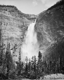 Takakkaw Falls, Yoho Park Reserve, Canada, between 1900 and 1910. Creator: Unknown
